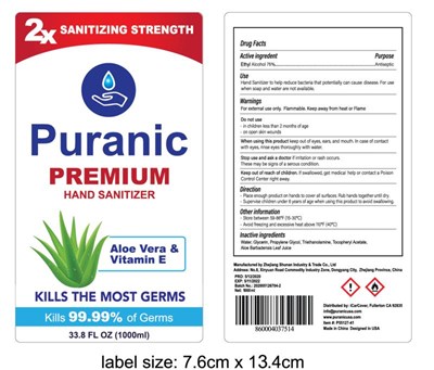 1000 mL Label (Hand Sanitizer 1000ml)